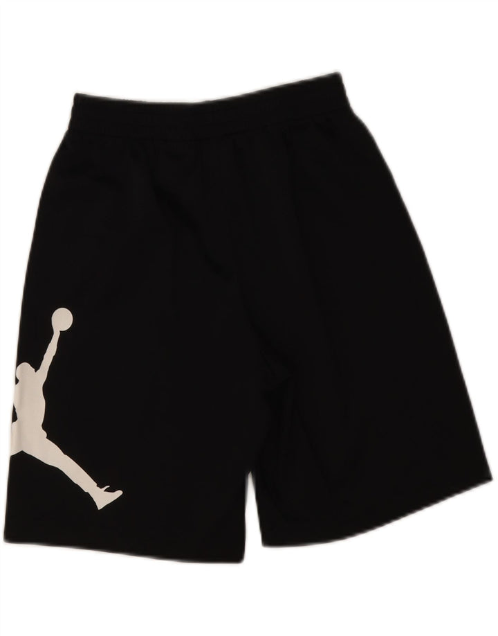 Pantaloncini sportivi Jordan da ragazzo con grafica 10-11 anni, poliestere nero medio