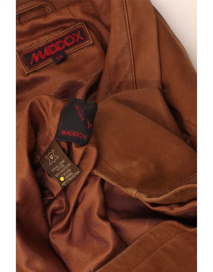 Giacca in pelle da uomo Maddox IT 54 2XL Marrone
