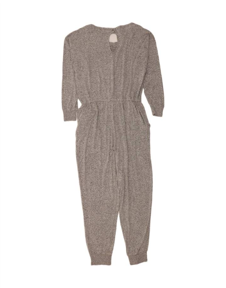 Tuta oversize da donna Fat Face UK 16 Grande viscosa chiazzata grigia