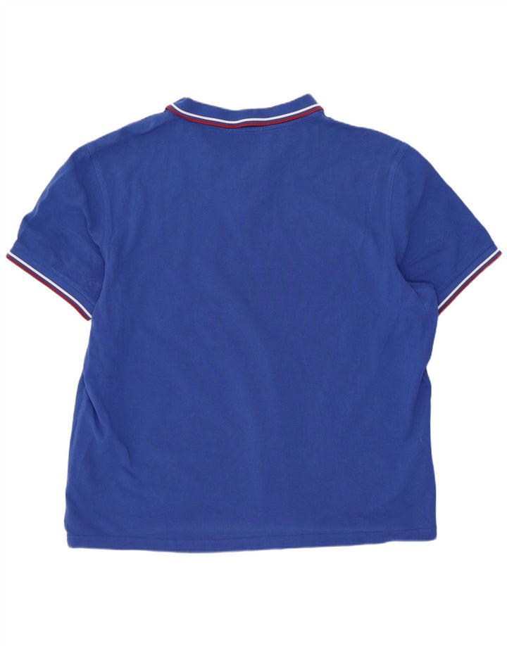 Polo da uomo Fred Perry 3XL in cotone a righe blu