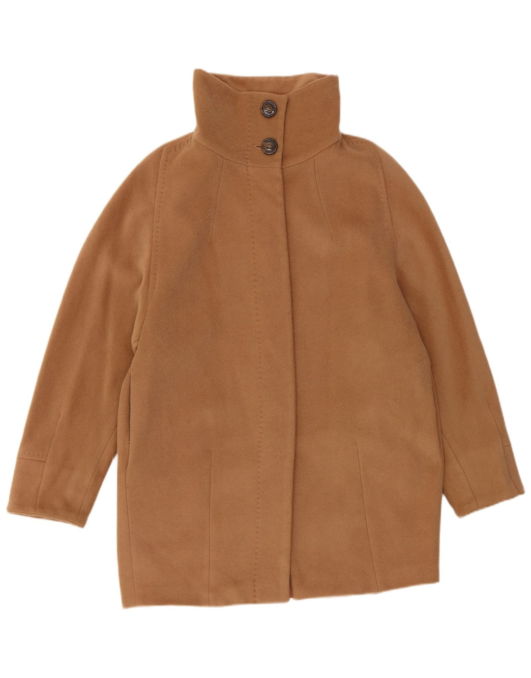 Cappotto da weekend da donna Max Mara UK 8 Small Beige Lana vergine