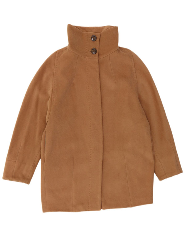 Cappotto da weekend da donna Max Mara UK 8 Small Beige Lana vergine