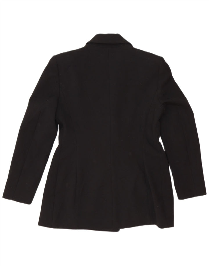 Giacca blazer doppiopetto da donna Zara UK 14 grande nera