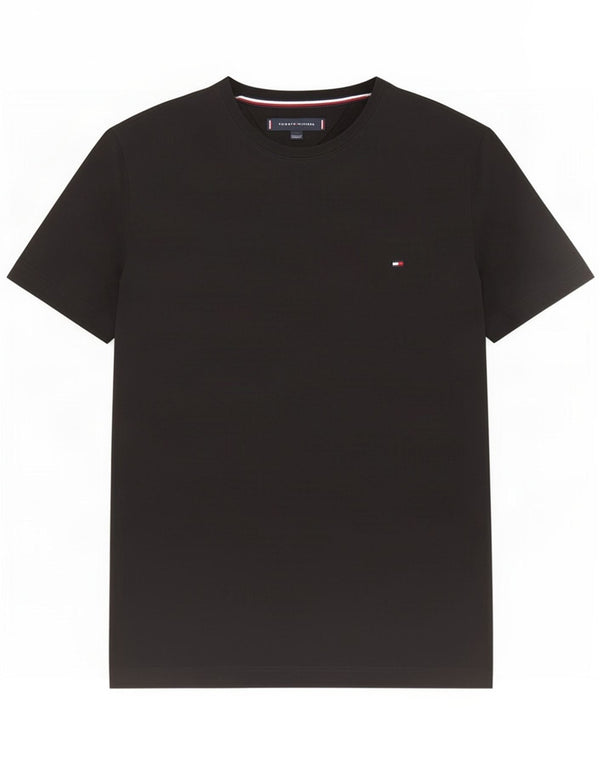 T-shirt da uomo Tommy Hilfiger Top XL in cotone nero