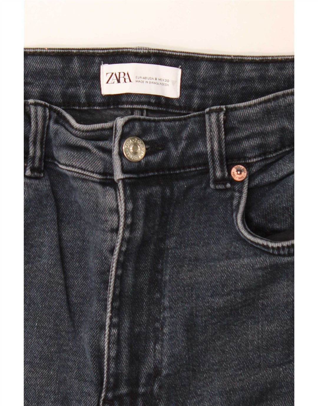 Jeans skinny da donna Zara EU 40 medi W30 L27 neri