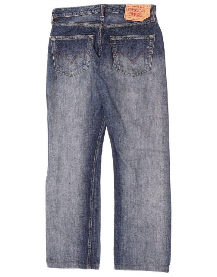 Levi's Uomo 501 Jeans dritti W31 L30 Cotone Blu