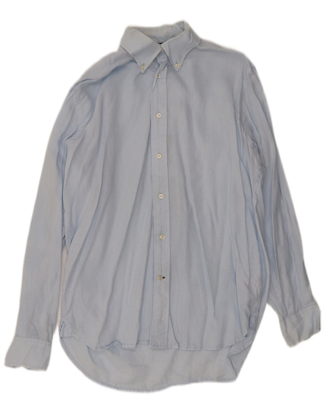 Camicia da uomo Tommy Hilfiger piccola in lino blu