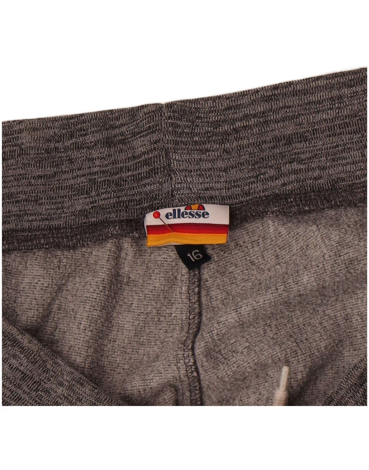 Pantaloni da tuta da donna Ellesse Joggers UK 16 Large Grigio Poliestere