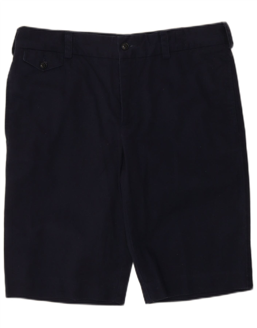 RALPH LAUREN Womens Chino Shorts US 8 Medium W32 Navy Blue Cotton