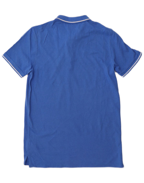 Polo LEE da uomo vestibilità regolare in cotone blu medio