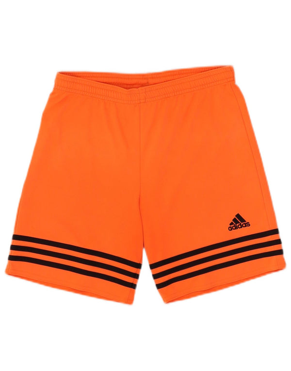 Pantaloncini sportivi Adidas Bambina Climalite 11-12 anni Large Arancione Poliestere