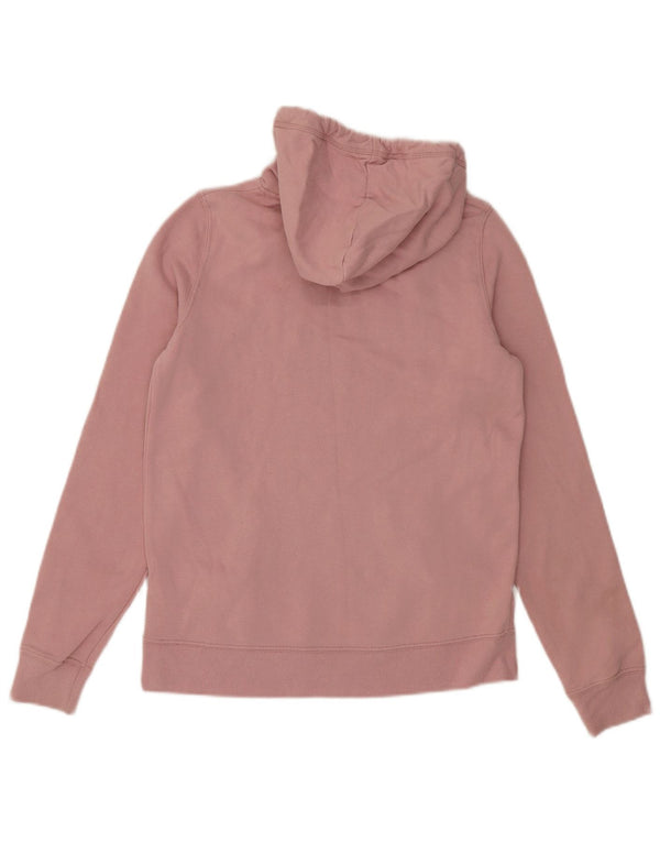 Maglione con cappuccio grafico da donna HOLLISTER UK 6 XS cotone rosa
