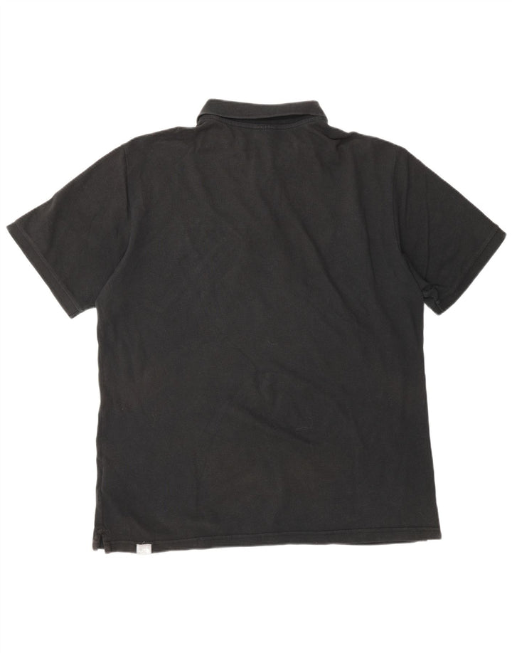 Polo da uomo THE NORTH FACE grande in cotone nero