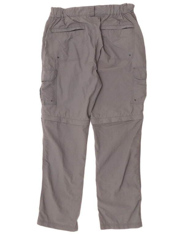 Pantaloni cargo dritti da uomo Mountain Warehouse W34 L31 nylon grigio