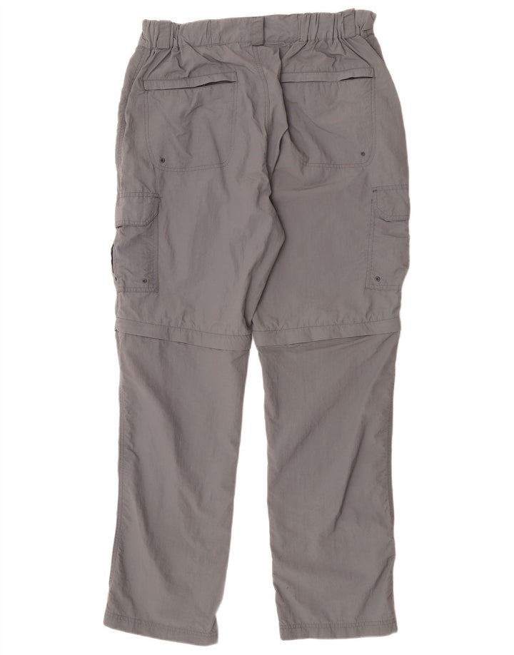 Pantaloni cargo dritti da uomo Mountain Warehouse W34 L31 nylon grigio