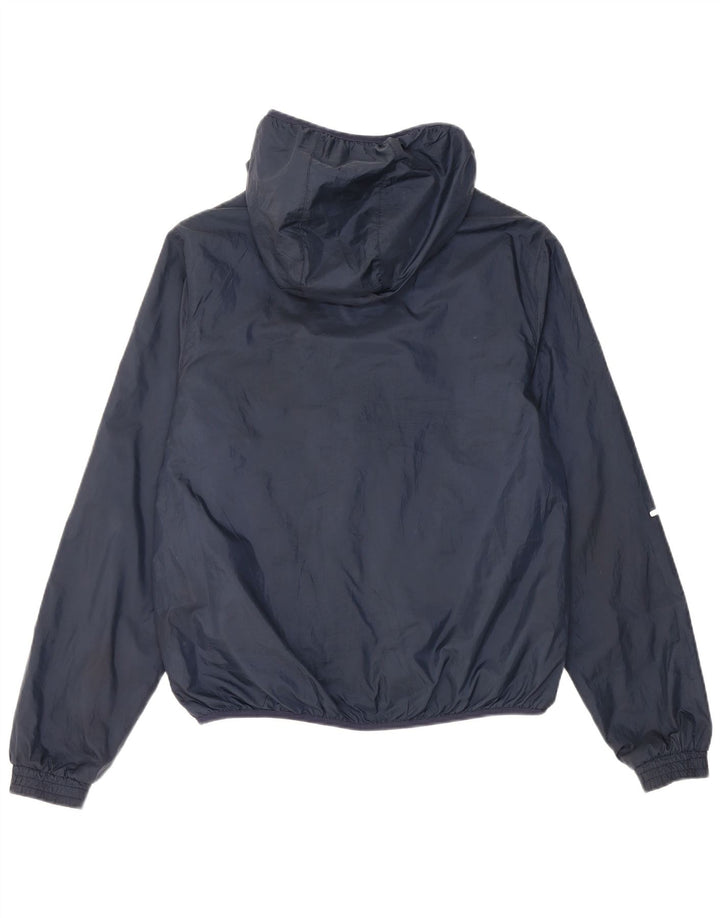 Giacca antipioggia con cappuccio Champion da ragazzo 15-16 anni 2XL poliestere blu navy
