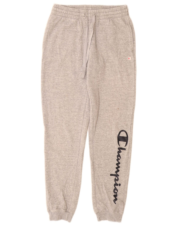 Pantaloni da tuta con grafica da donna Champion Joggers UK 6 XS Grigio