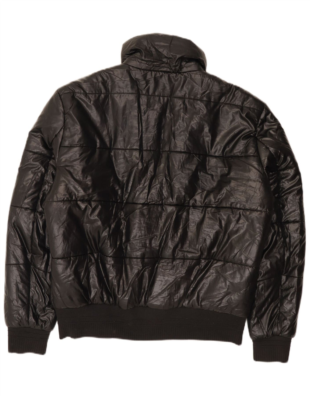 Giacca imbottita da uomo Zara UK 40 grande poliestere nero