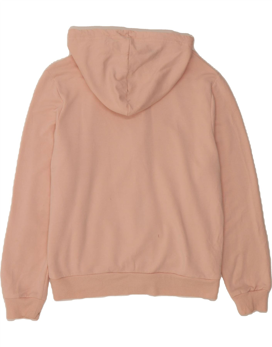 EDDIE BAUER Womens Zip Hoodie Sweater UK 14 Medium Pink Cotton Vintage Eddie Bauer and Second-Hand Eddie Bauer from Messina Hembry 