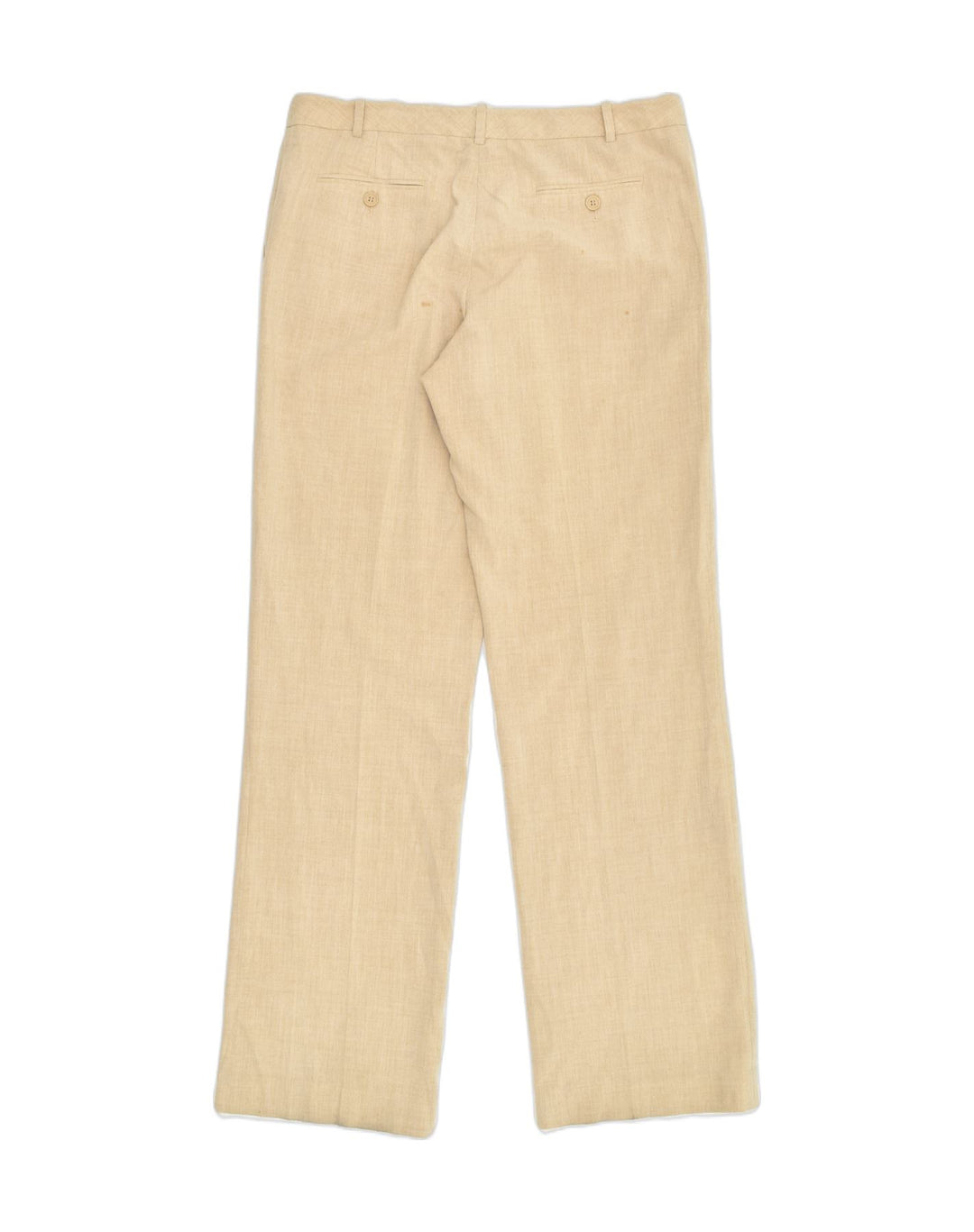CALVIN KLEIN Womens Straight Suit Trousers US 6 Medium W32 L32 Beige | Vintage Calvin Klein | Thrift | Second-Hand Calvin Klein | Used Clothing | Messina Hembry 