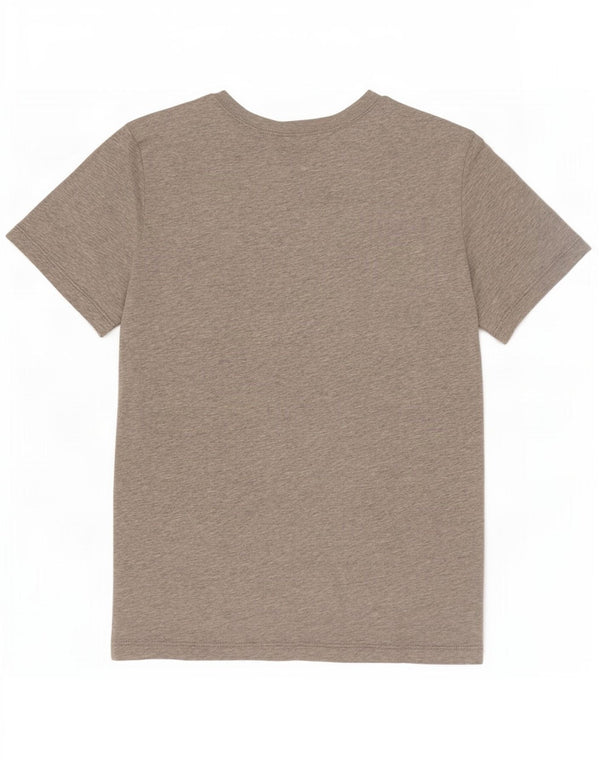 T-shirt grafica da bambino Benetton Top 10-11 anni XL in cotone mélange grigio