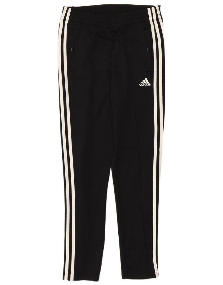 Pantaloni da tuta da donna Adidas UK 8/10 Small Nero Poliestere