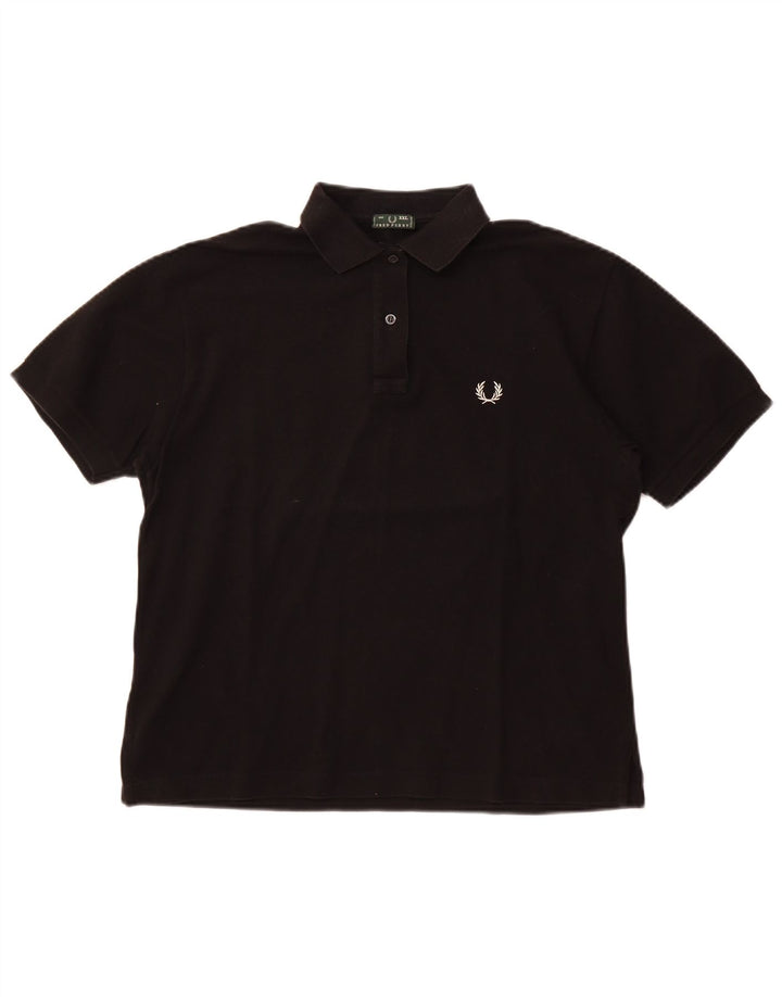 Polo da donna Fred Perry UK 20 2XL cotone nero