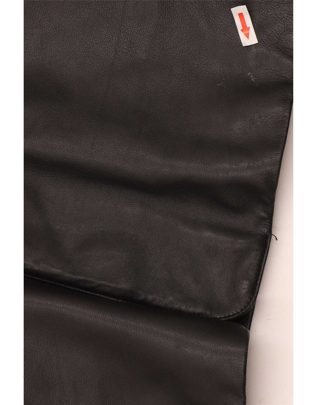 Giacca in pelle vintage da uomo EU 56 XL Nera