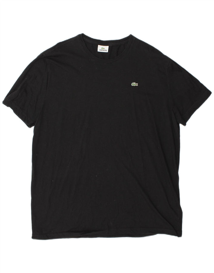 T-shirt da uomo Lacoste taglia superiore 8 3XL nera