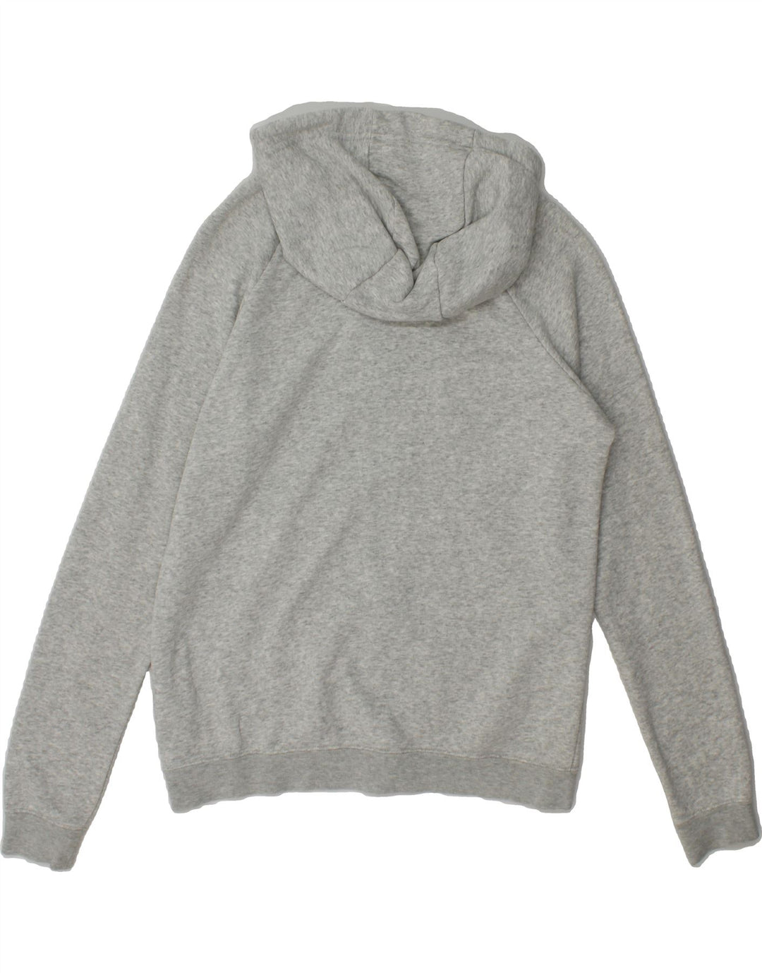 NIKE Mens Zip Hoodie Sweater Small Grey Flecked Cotton Vintage Nike and Second-Hand Nike from Messina Hembry 