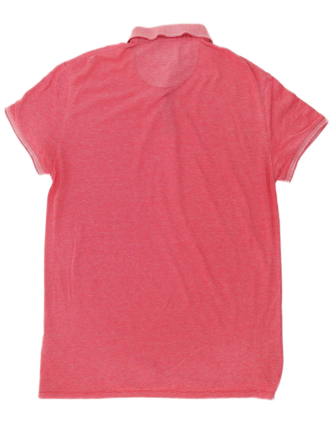 Polo da uomo Wrangler grande in cotone rosso