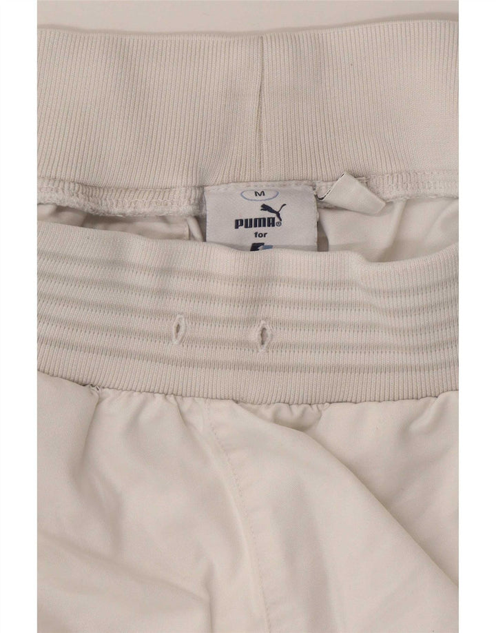 Pantaloni della tuta da donna Puma UK 12 Medium Bianco