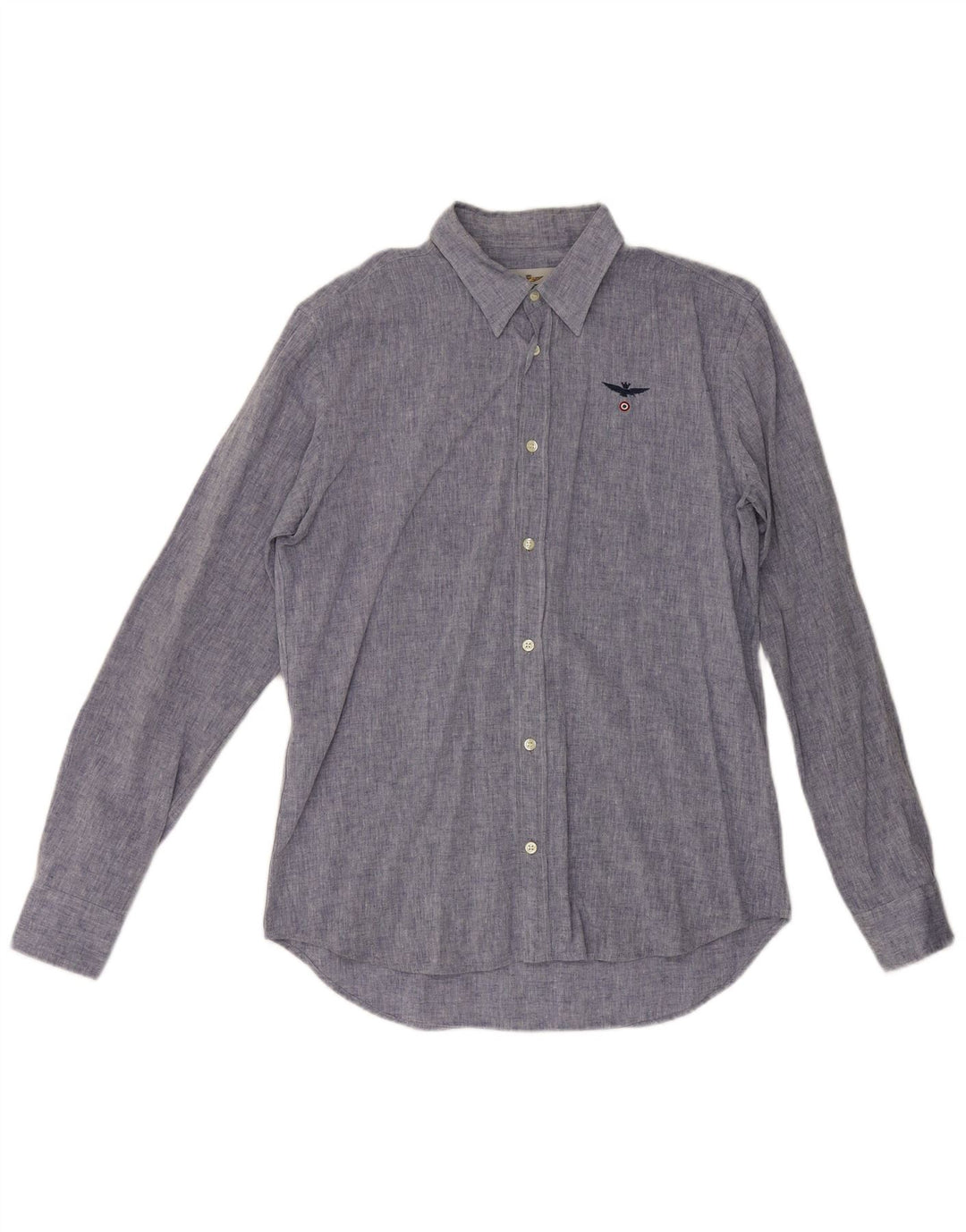 Camicia da uomo Aeronautica Militare Blu medio