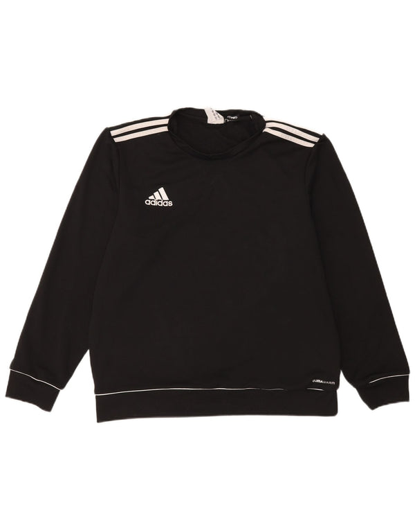 Felpa da uomo Adidas Climawarm Jumper UK 42/44 Large Poliestere nero