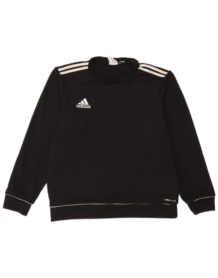 Felpa da uomo Adidas Climawarm Jumper UK 42/44 Large Poliestere nero