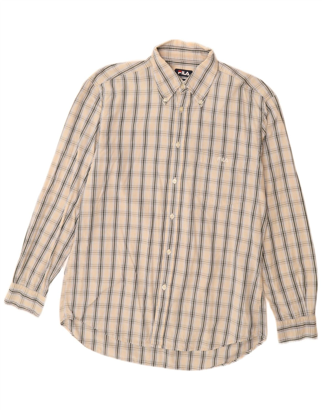 Camicia Fila Uomo Large Beige Cotone