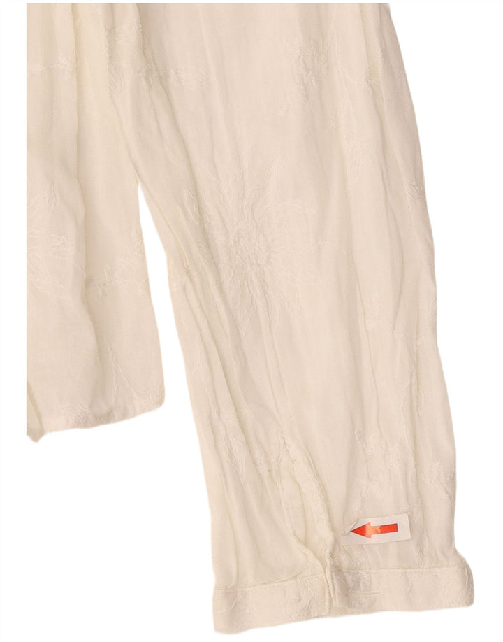Camicia da donna Massimo Dutti EU 44 XL Bianco sporco floreale