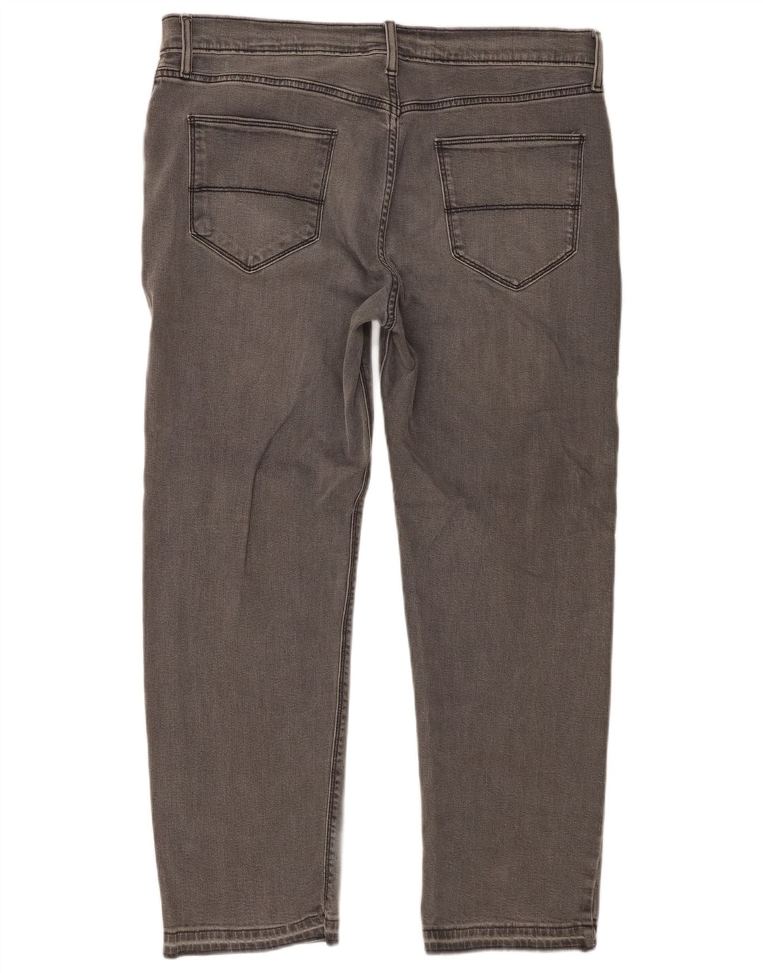 Jeans dritti da uomo Marks & Spencer W36 L29 cotone grigio