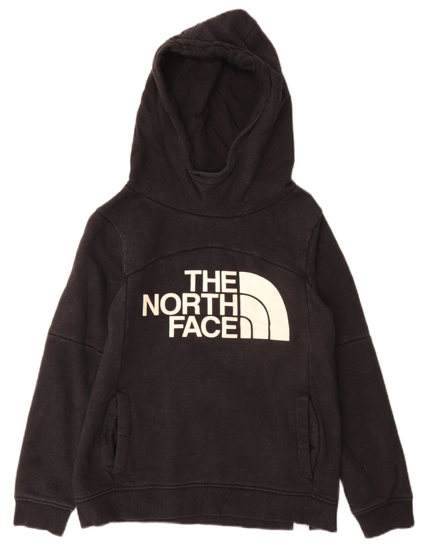 Felpa con cappuccio grafica per ragazze The North Face 9-10 anni cotone nero medio