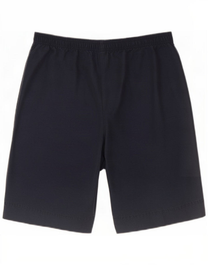 Pantaloncini Bermuda da donna Adidas UK 14 Medium W32 Blu Navy Poliestere