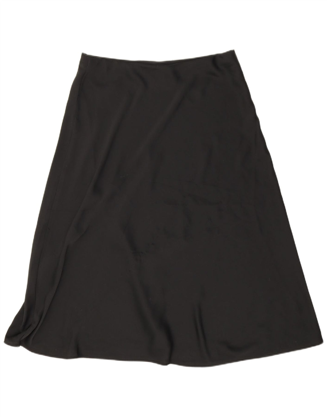 Gonna a trapezio da donna Marks & Spencer UK 14 grande W33 poliestere nero