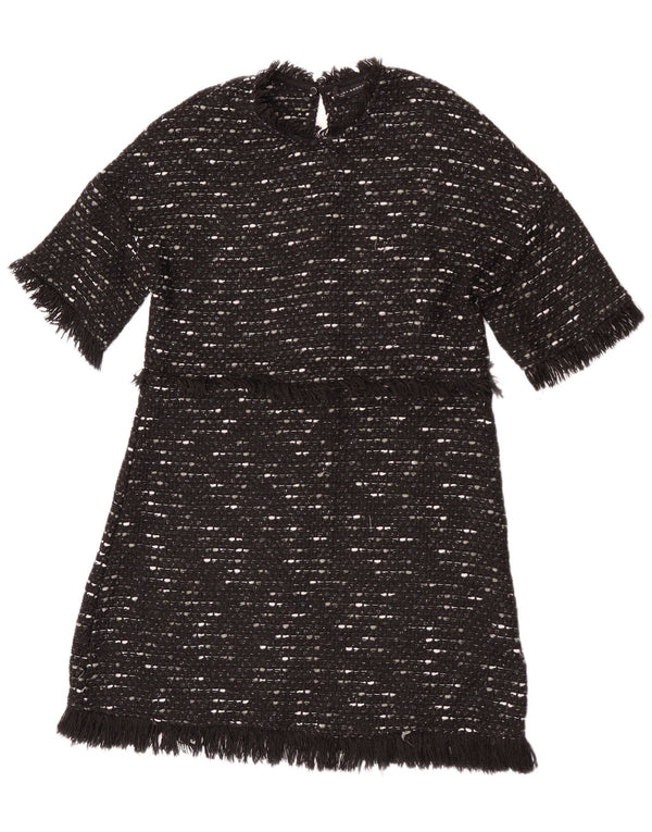 Abito maglione Zara da donna UK 12 medio nero screziato