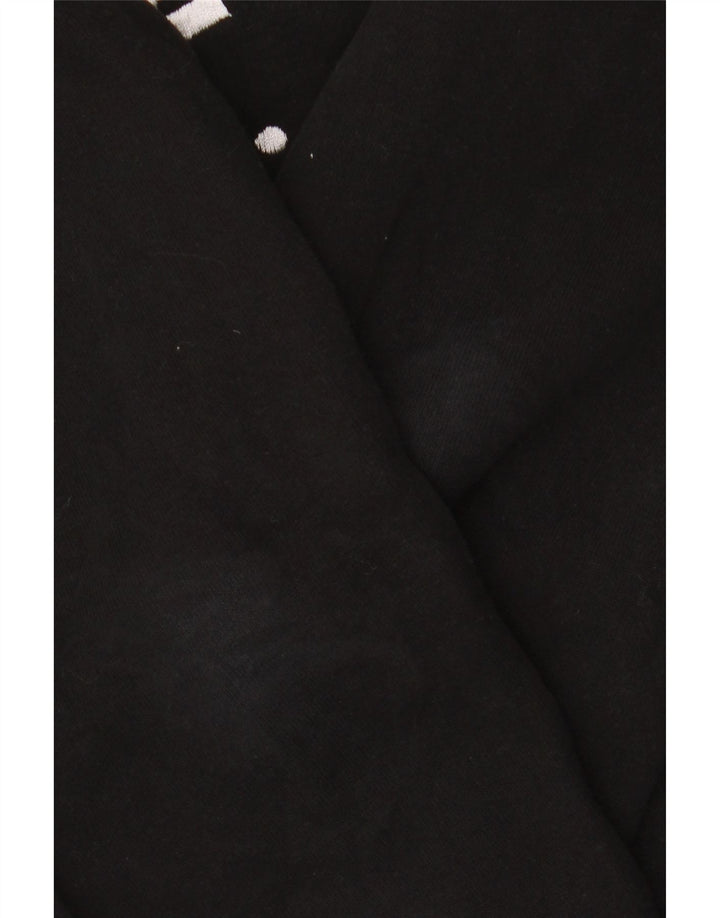 Maglione con cappuccio e zip da uomo Superdry in cotone nero medio