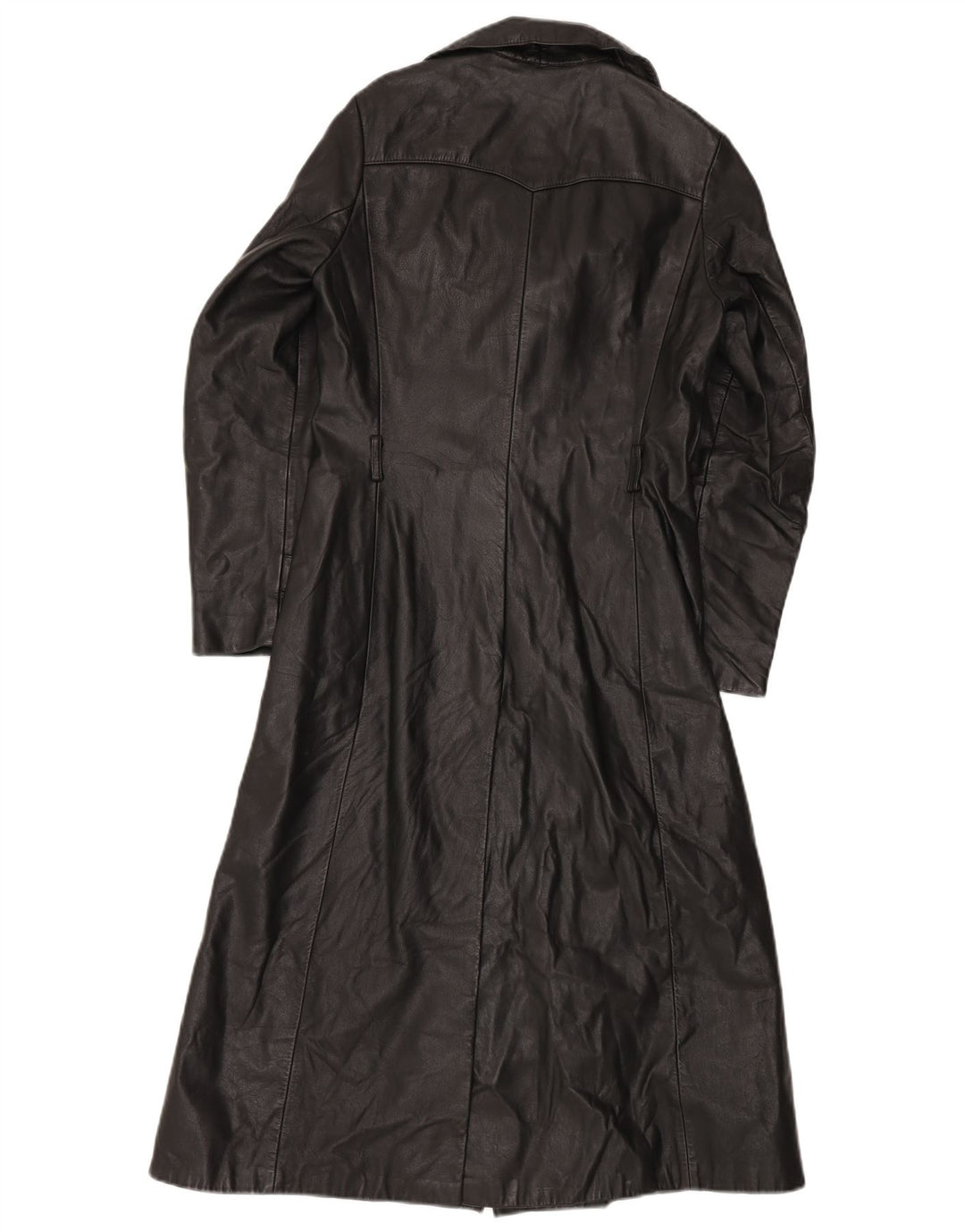 Cappotto in pelle da donna Klima UK 10 piccolo nero