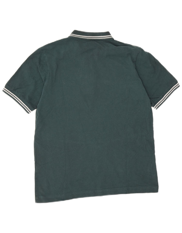 Polo Kappa da uomo verde medio