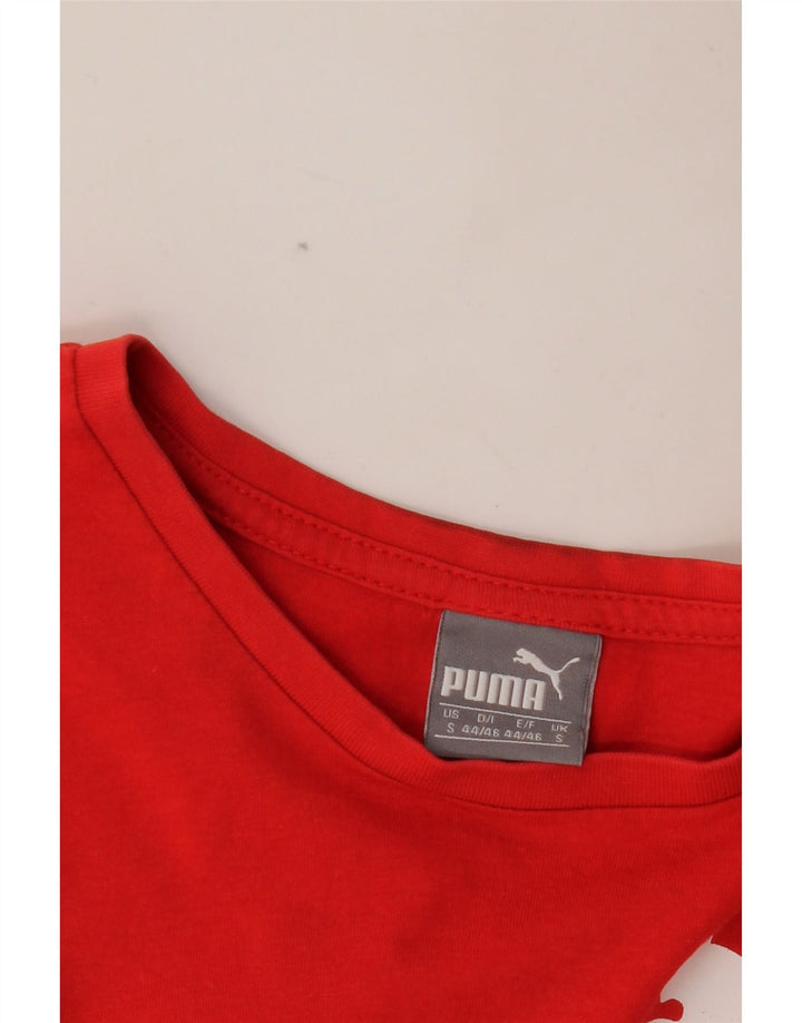 T-shirt grafica PUMA da uomo piccola rossa