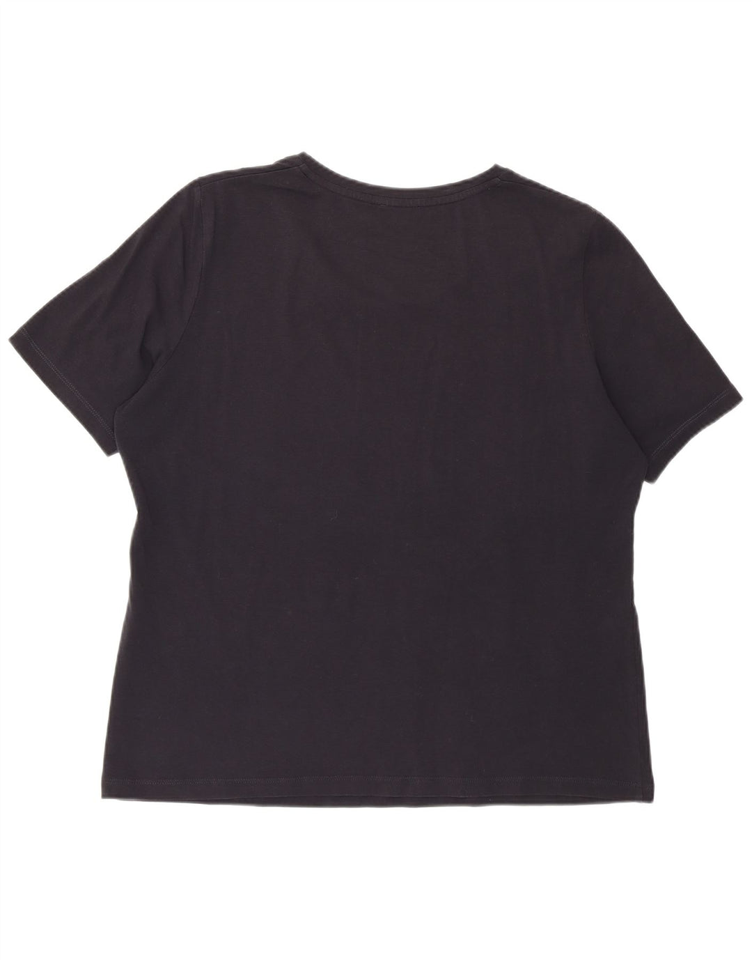 T-shirt grafica regolare da donna Perte by Krizia Top UK 12 Medium Navy Blue