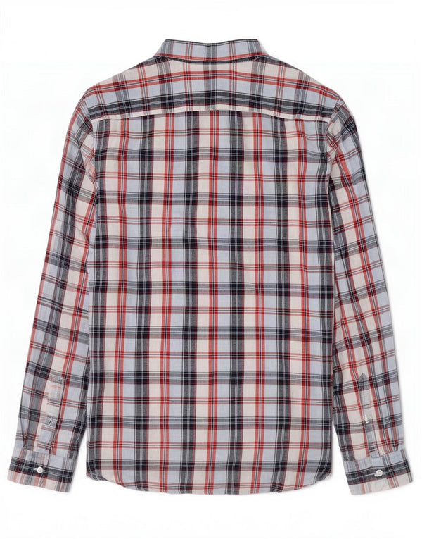 Camicia Levi's da uomo in lino a quadri multicolore medio
