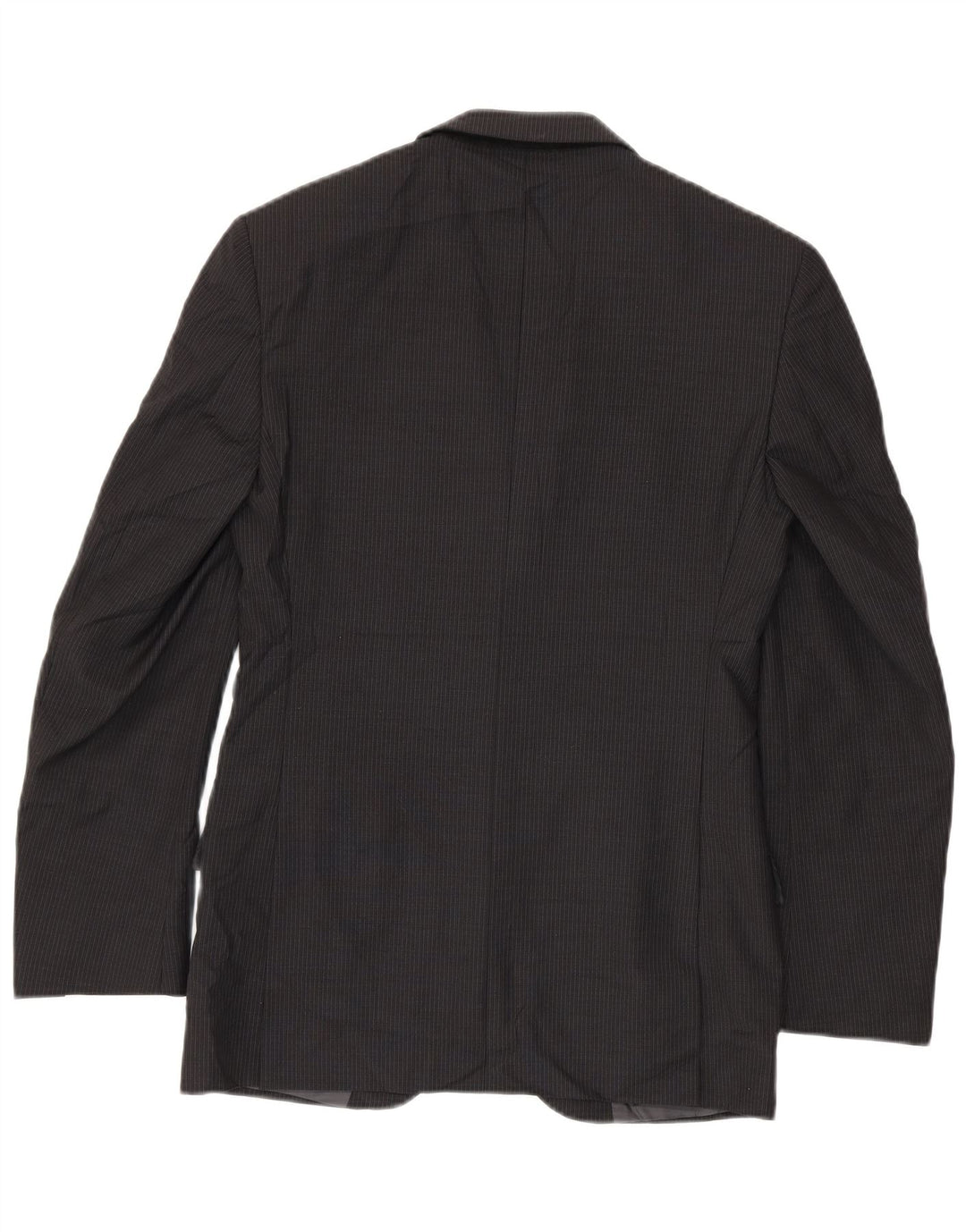 Giacca blazer a 2 bottoni da uomo Marks & Spencer UK 38 gessato grigio medio