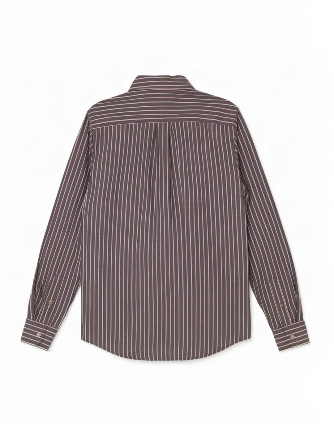 Camicia da uomo Tommy Hilfiger piccola in cotone gessato grigio
